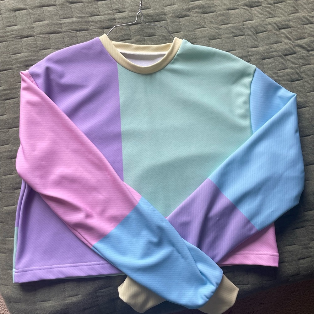 BlackMilk Paint By Numbers Cropped Sweater (S)